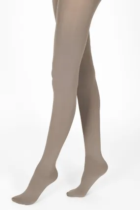 100 Denier Tights - Stone Grey