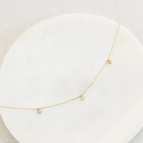 14k Gold Opal Necklace - Jasmi