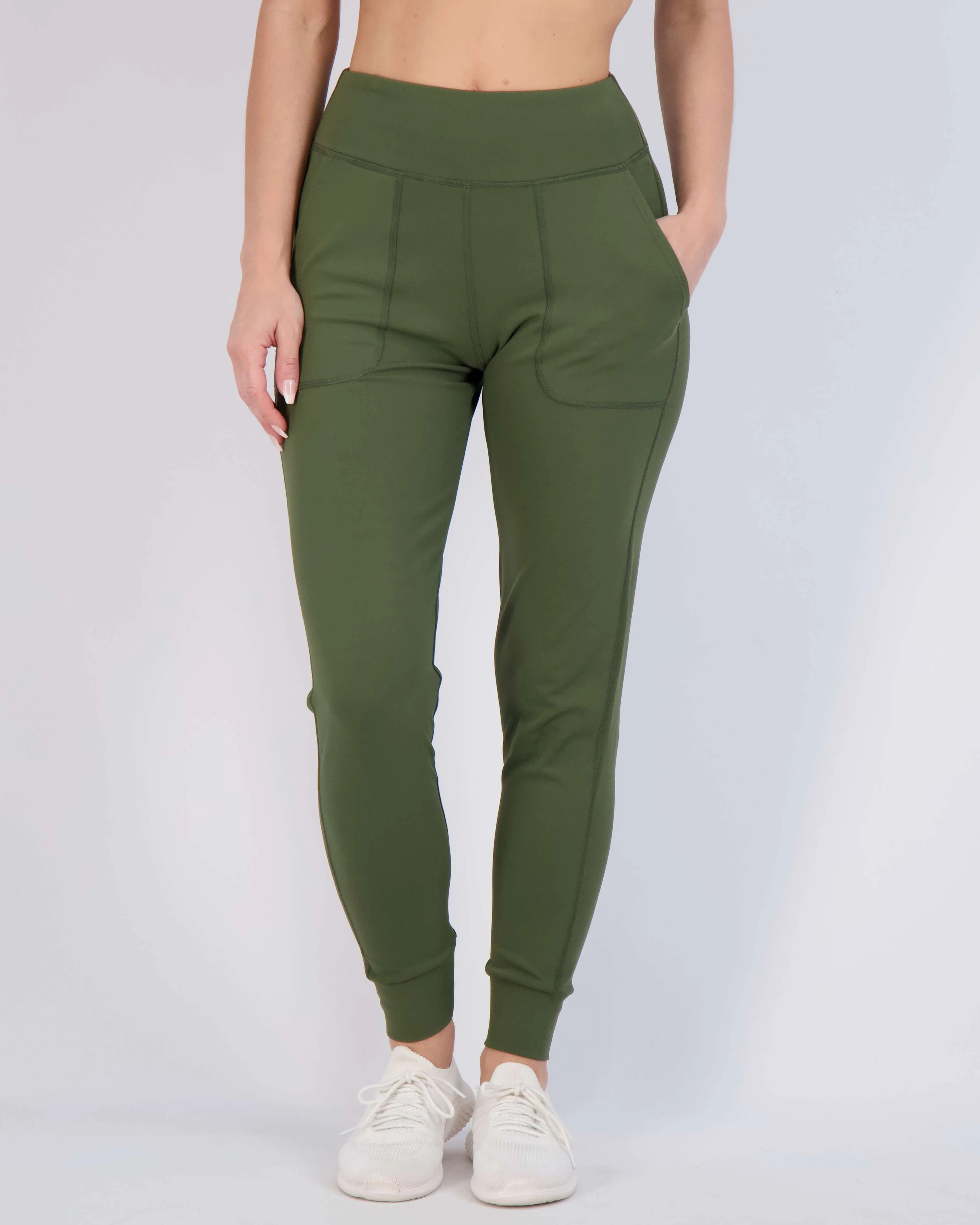 3 Pack: Women's Joggers with Pockets (Available in Plus Size)