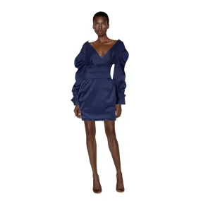 ALEXANDRE VAUTHIER Dark Blue Elegant Dress | Size US 6 - FR 38