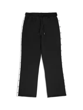 Ardea Straight Leg Track Pant- Black Beauty