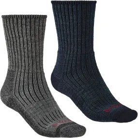 Bridgedale Mens Hike Midweight Merino Comfort Walking Socks