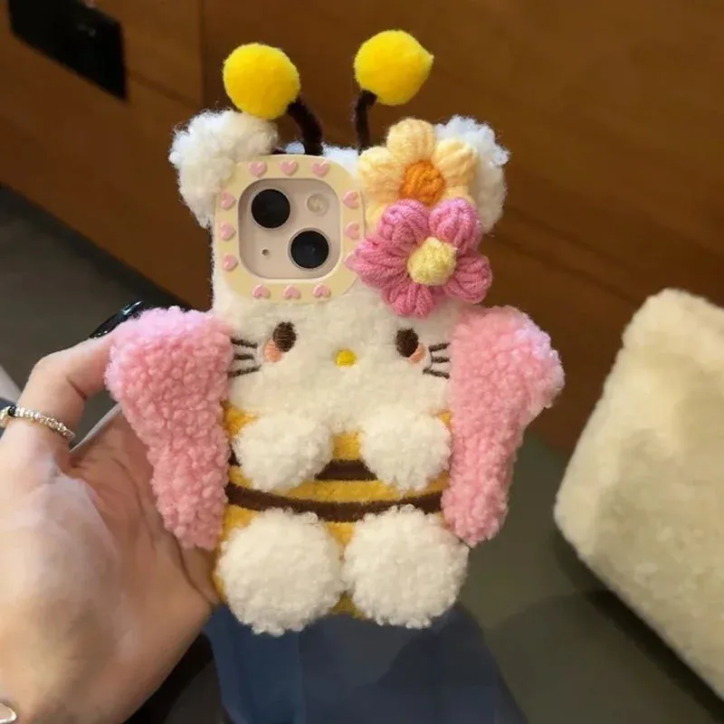 Bumble Bee Kitty iPhone Case