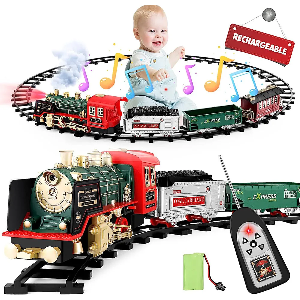 Christmas Tree Electric Train Kids Toy Set