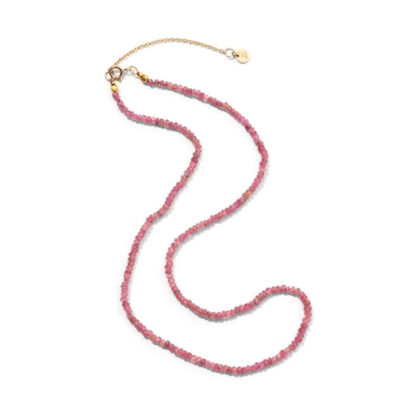 Chronos Strand, Pink Sapphire, 9kt Yellow Gold