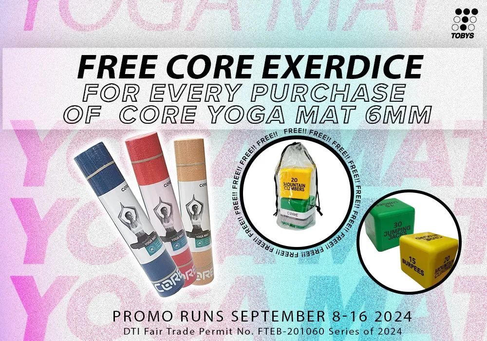 Core Yoga Mat Peach