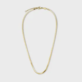 Essentielle Snake Necklace Gold Colour