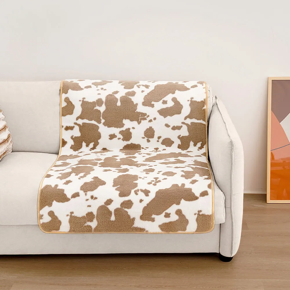 Fashion Cow Pattern Cozy Pet Mat