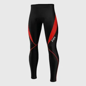 Fdx Viper Men's & Boy's Red Thermal Padded Cycling Tights