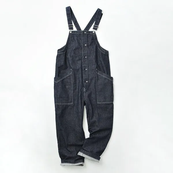 HARVESTY / Overalls / 10oz Non-Faded Denim