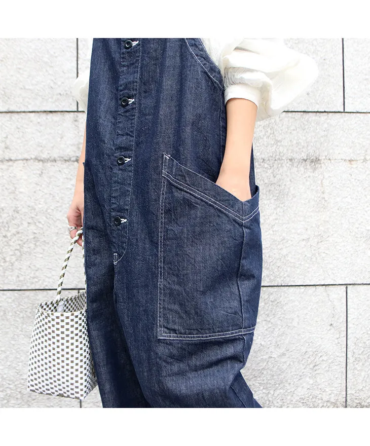 HARVESTY / Overalls / 10oz Non-Faded Denim