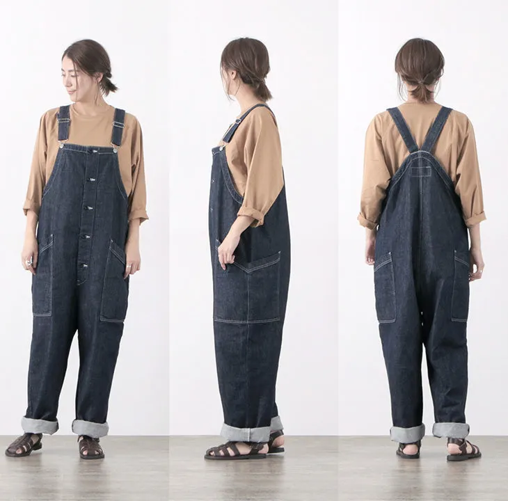 HARVESTY / Overalls / 10oz Non-Faded Denim