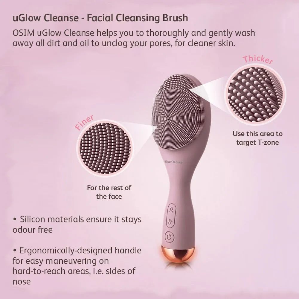 OSIM (Mix and Match Bundle) uGlow Cleanse Facial Cleansing Brush   uGlow Cleanse Facial Cleansing Brush