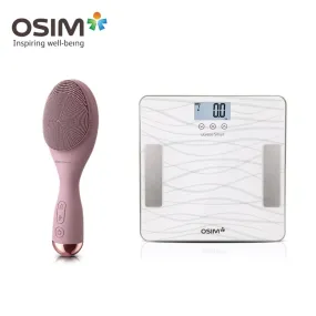 OSIM (Mix and Match Bundle) uGrace Smart Body Composition Monitor   uGlow Cleanse Facial Cleansing Brush