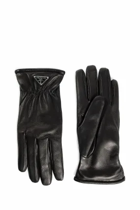 PRADA MAN BLACK GLOVES