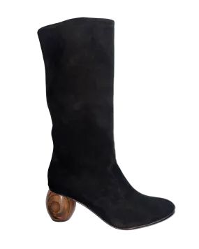 Quinn Tall Boot (Coal Suede)