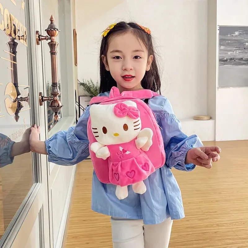 Red Adorable Hello Kitty Backpack for Children 4093-1