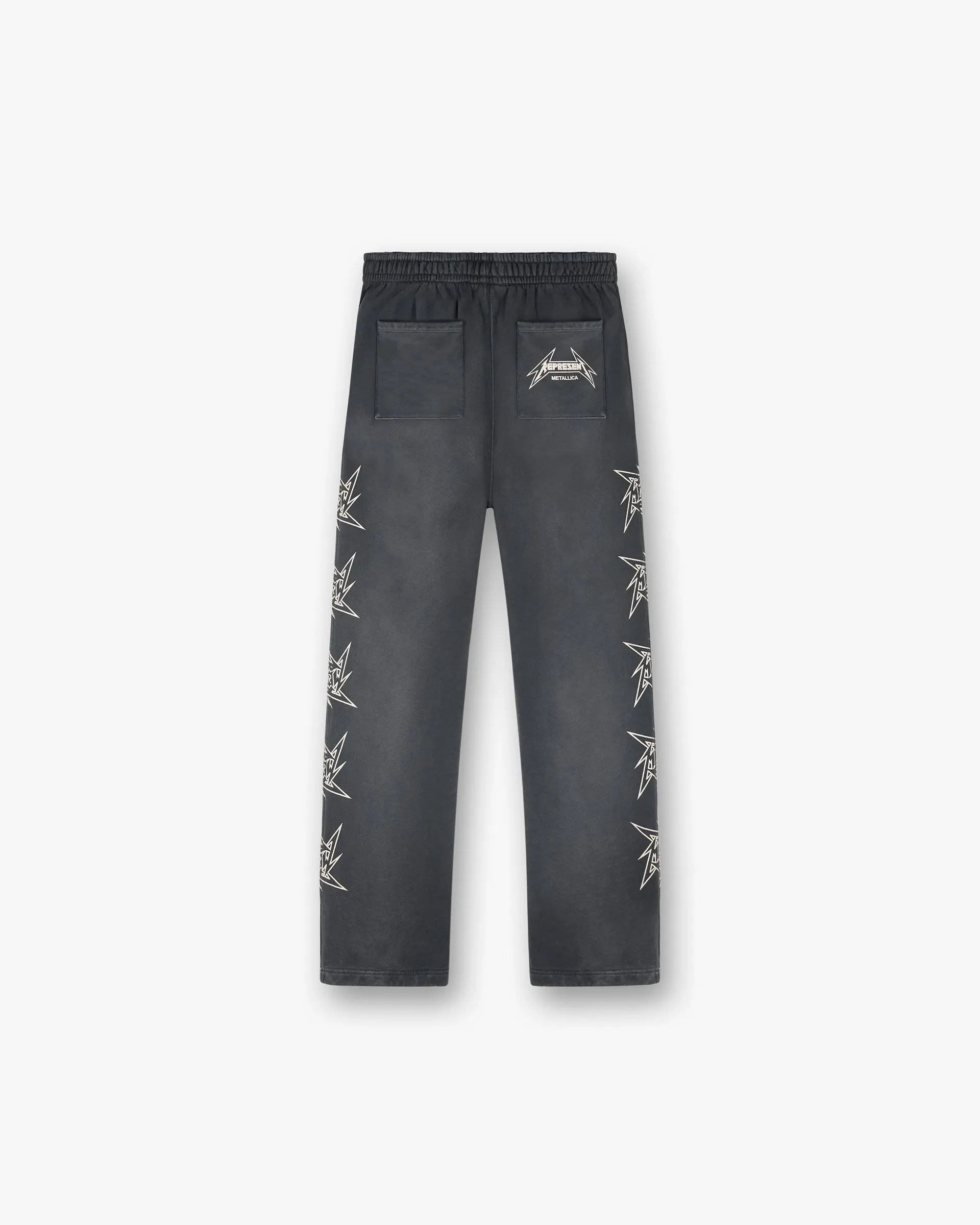 Represent X Metallica Local Crew Sweatpant - Stained Black