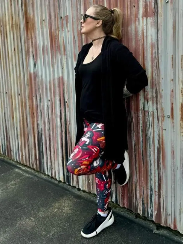 Rocky (Semi-Exclusive) - High-quality Handcrafted Vibrant Leggings