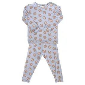 Toddler Pajama Set in Pretzel Twists