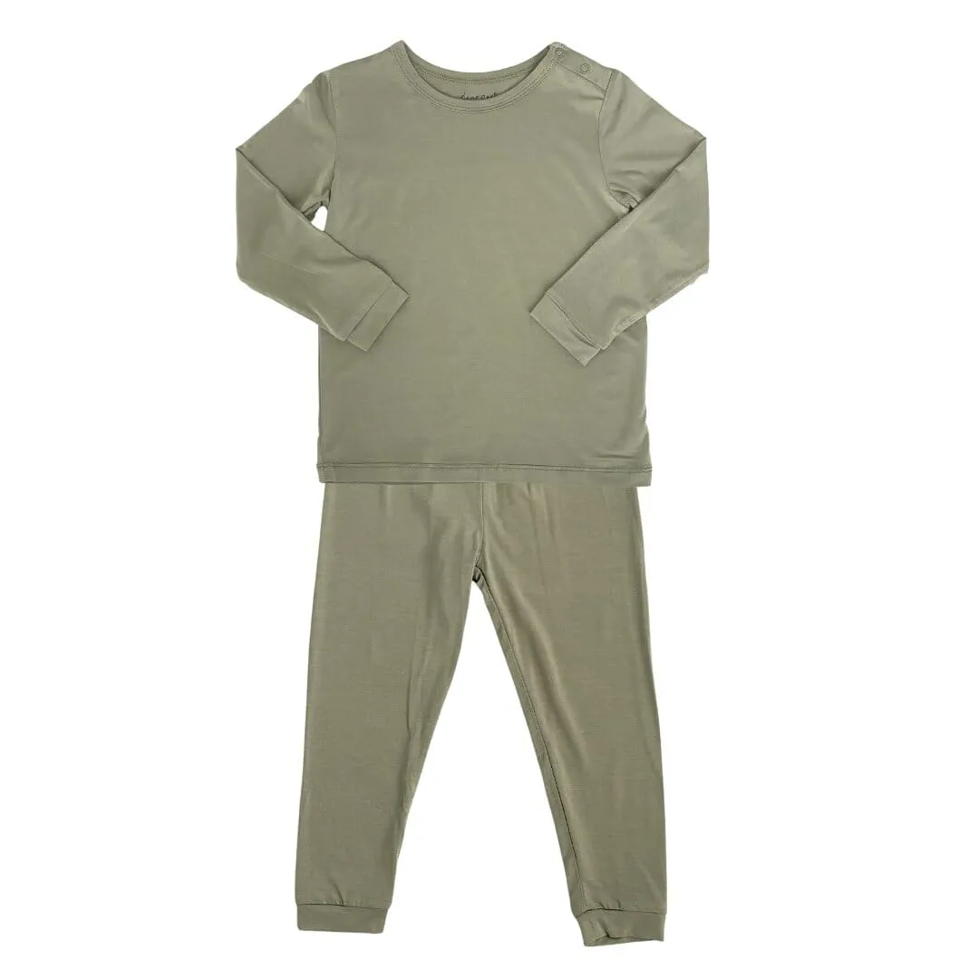 Toddler Pajama Set in Sage