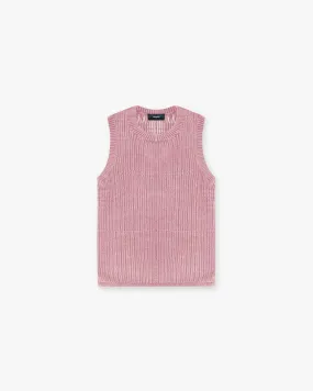 Washed Knit Vest - Sunrise