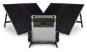 Yeti 6000X   (2) Boulder 200 BC Solar Generator